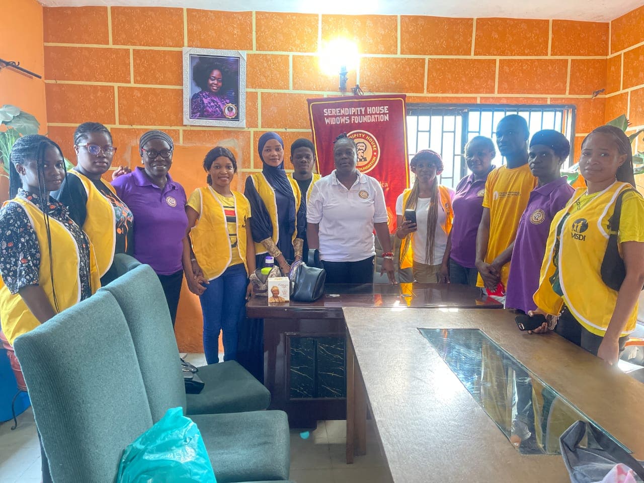 Birthday Outreach at Serendipity House Widows Foundation