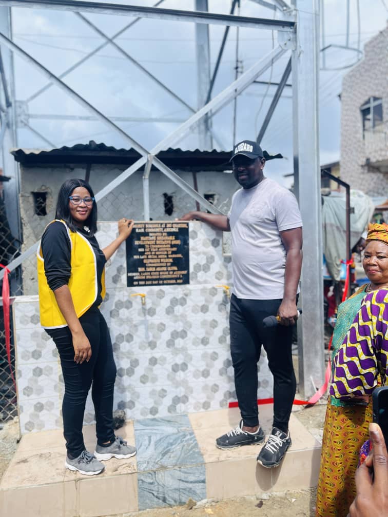Ajegunle Community Borehole Clean Water Project Anniversary
