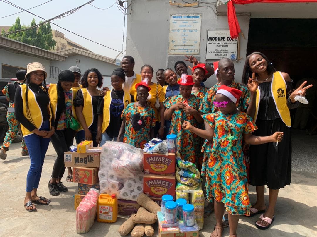 Christmas X-citement 2.0 at Modupe Cole Memorial Home